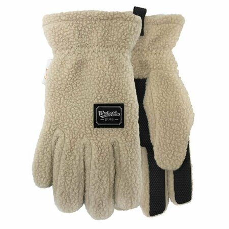 WATSON GLOVES L Polyester Lady Baa Baa Cream Cold Weather Gloves 9382-L